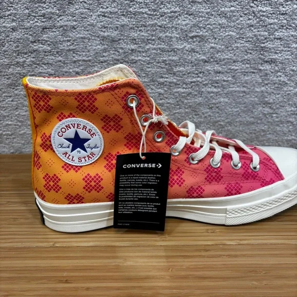 Converse Chuck 70 Hi Doraemon Habanero Gold A15790C Men's 10.5 Limited Edition - Picture 6 of 7
